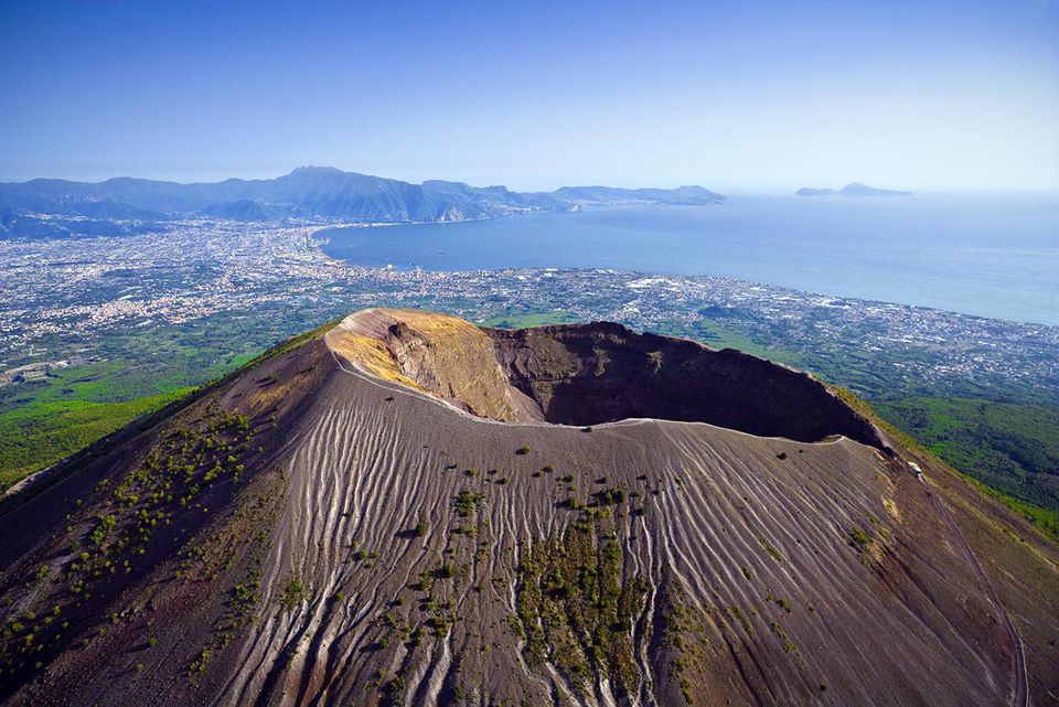 Du lịch Italia - Núi lửa Vesuvius