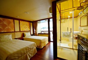 Du thuyền Golden Cruise - Phòng ngủ sang trọng, hiện đại