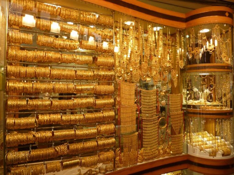 Chợ Vàng Gold Souk Khám Phá Chợ Vàng 10 Tấn Ở Dubai 768x575 