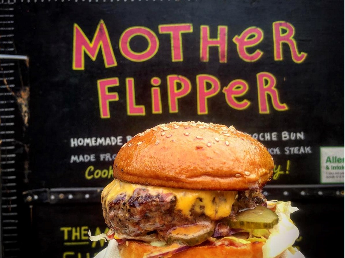 Món ăn ngon ở London - Hamburger ở Motherflipper