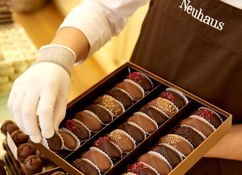 Kinh nghiệm du lịch Bỉ - Neuhaus Chocolate
