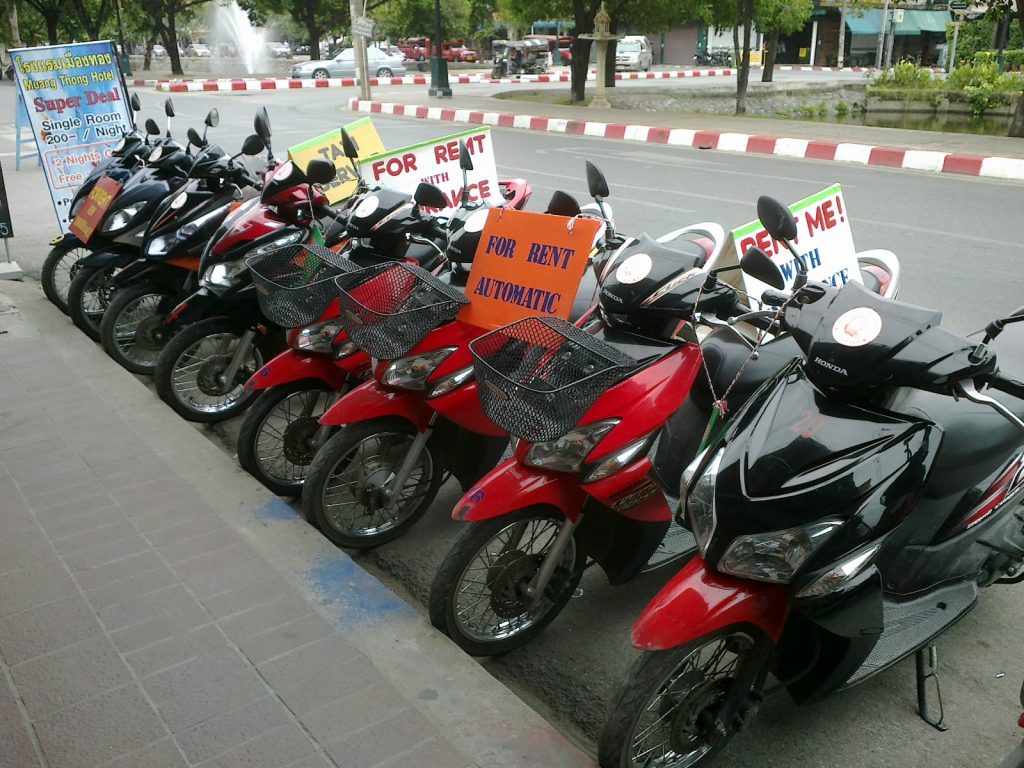 Rent a motorbike in Da Nang