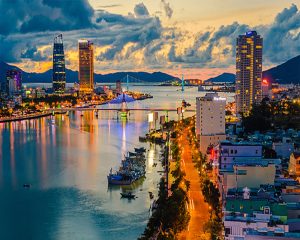 Han river - Da Nang city center