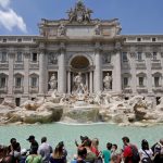 Hành trình khám phá Châu Âu 10N9Đ - Đài phun nước Trevi Fountain
