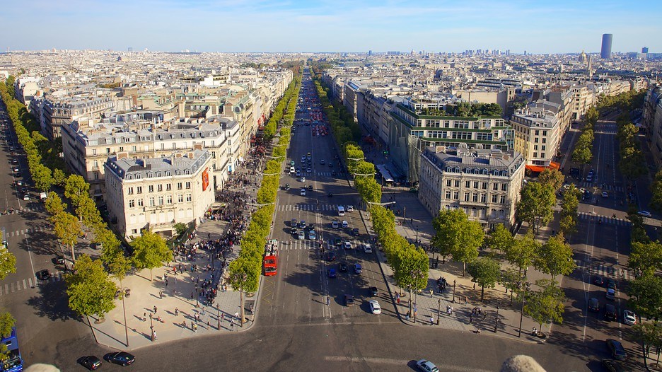 Địa điểm du lịch Paris - Đại lộ Champs – Elyseés