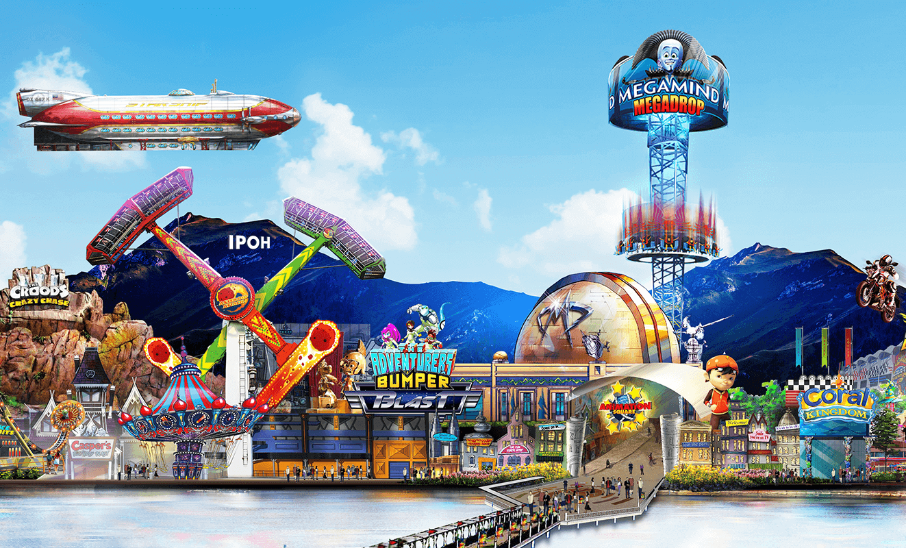 Khu giải trí Theme Park - Tour Tết Nguyên Đán 2019