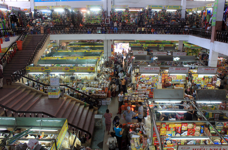 Khu chợ ăn vặt ở Đà Nẵng - Những gian hàng trong chợ Hàn