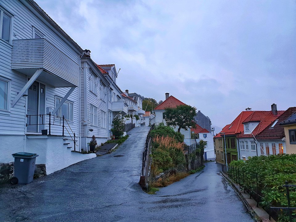 Những ngôi nhà yên ả - Cực quang tại Na Uy
