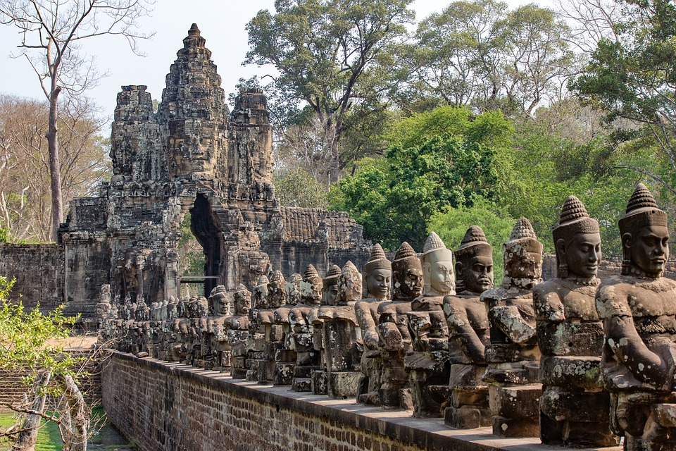 Những công trình kiến trúc cực đẹp - Du lịch Siem Reap tự túc