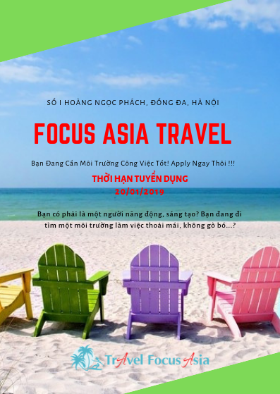 Focus Asia Travel tuyển dụng
