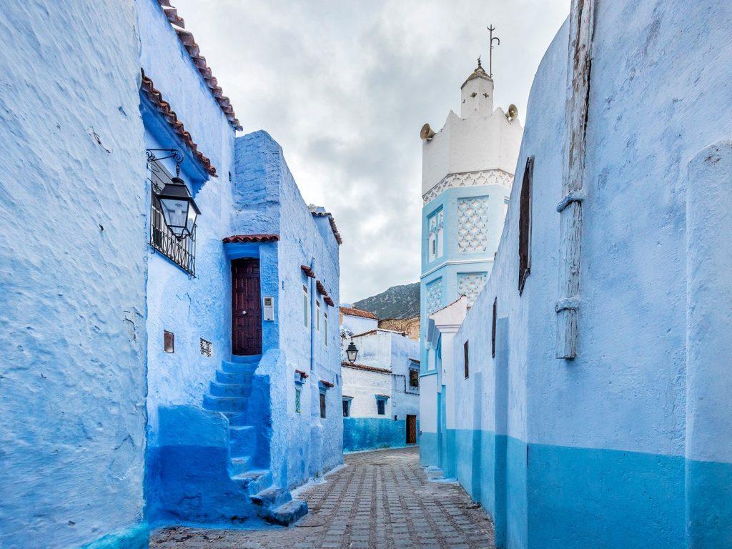 những thành phố sắc màu tại Morocco
