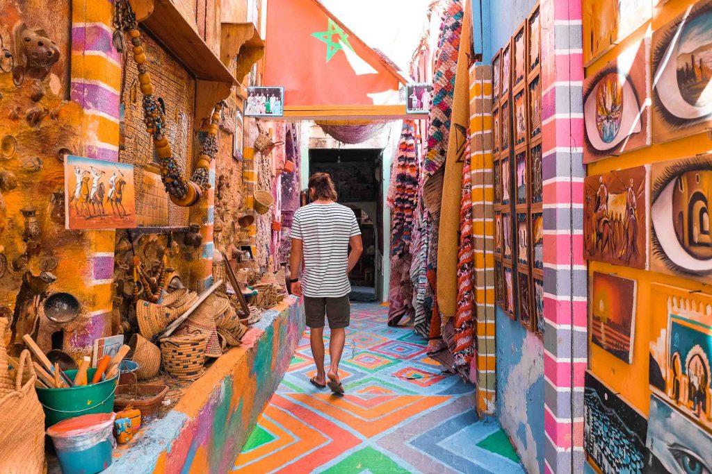 những thành phố sắc màu tại Morocco