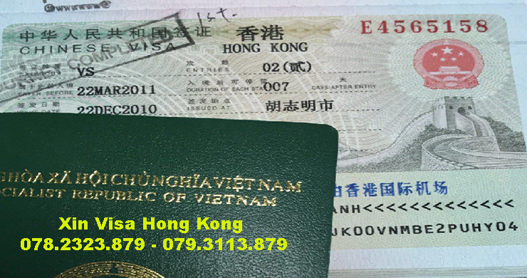 Dịch vụ xin visa Hong Kong