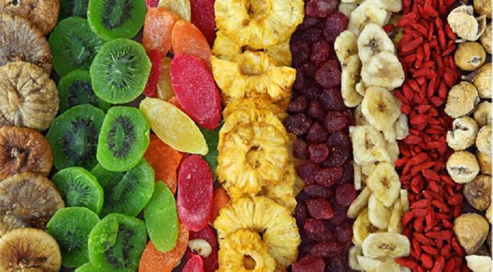 Specialties dried fruit