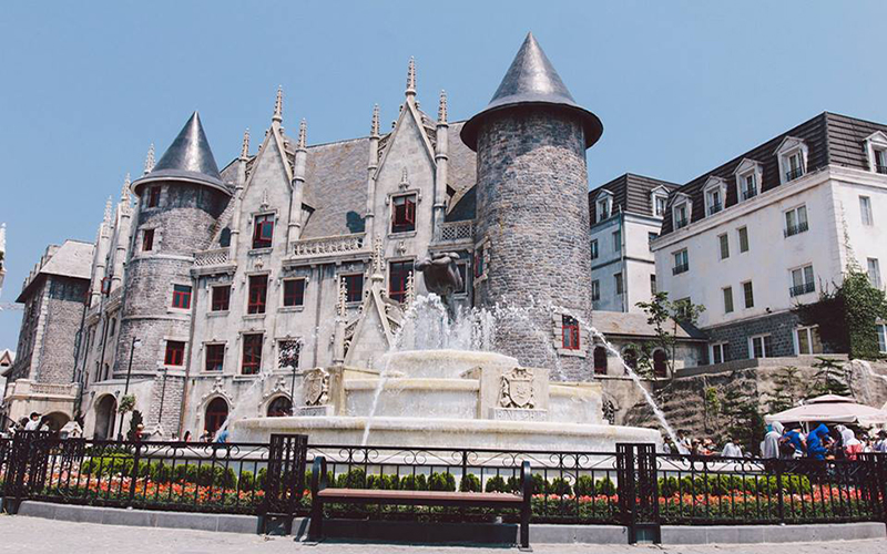 Explore the European-style French village in Ba Na Hills