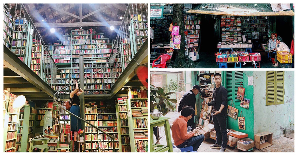 Dinh Le Street - A romantic dating spot for book lovers