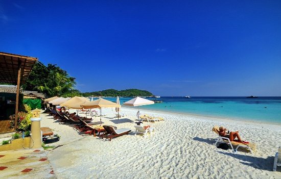 Bãi biển rất nổi tiếng ở Pattaya