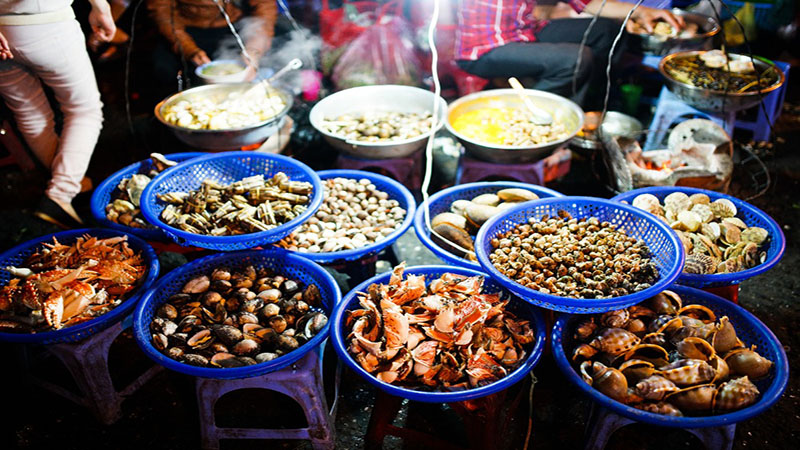 Ăn gì ở Nha Trang  chợ xóm mới nha trang