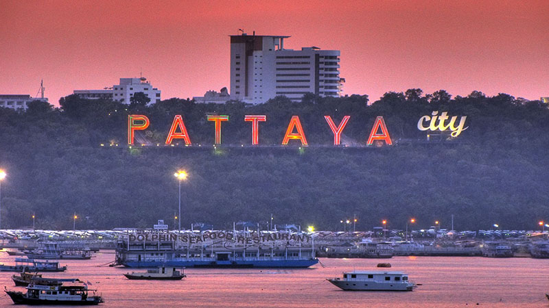 di chuyển đến thành phố Pattaya