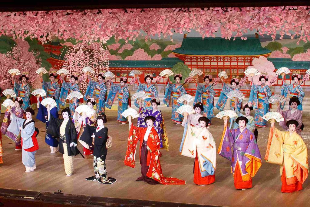 Điệu múa Miyako Odori lễ hội Nhật Bản