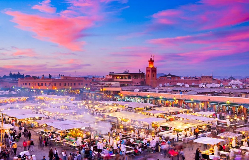 địa điểm du lịch tại Maroc