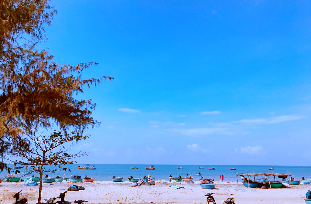 Beautiful beach in Phan Thiet