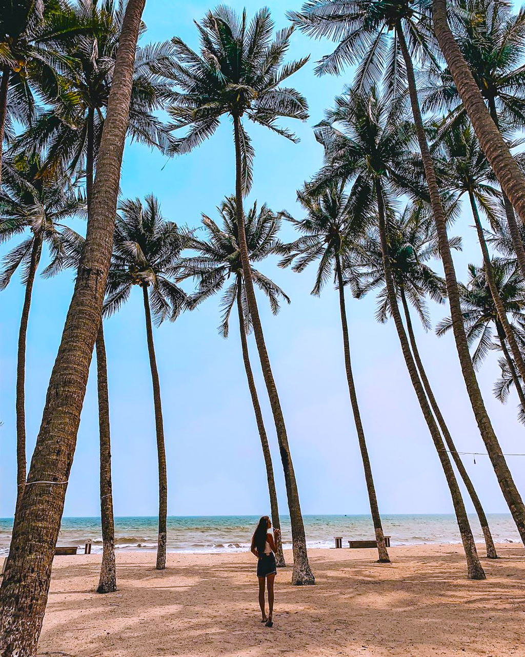 Beautiful beach in Phan Thiet