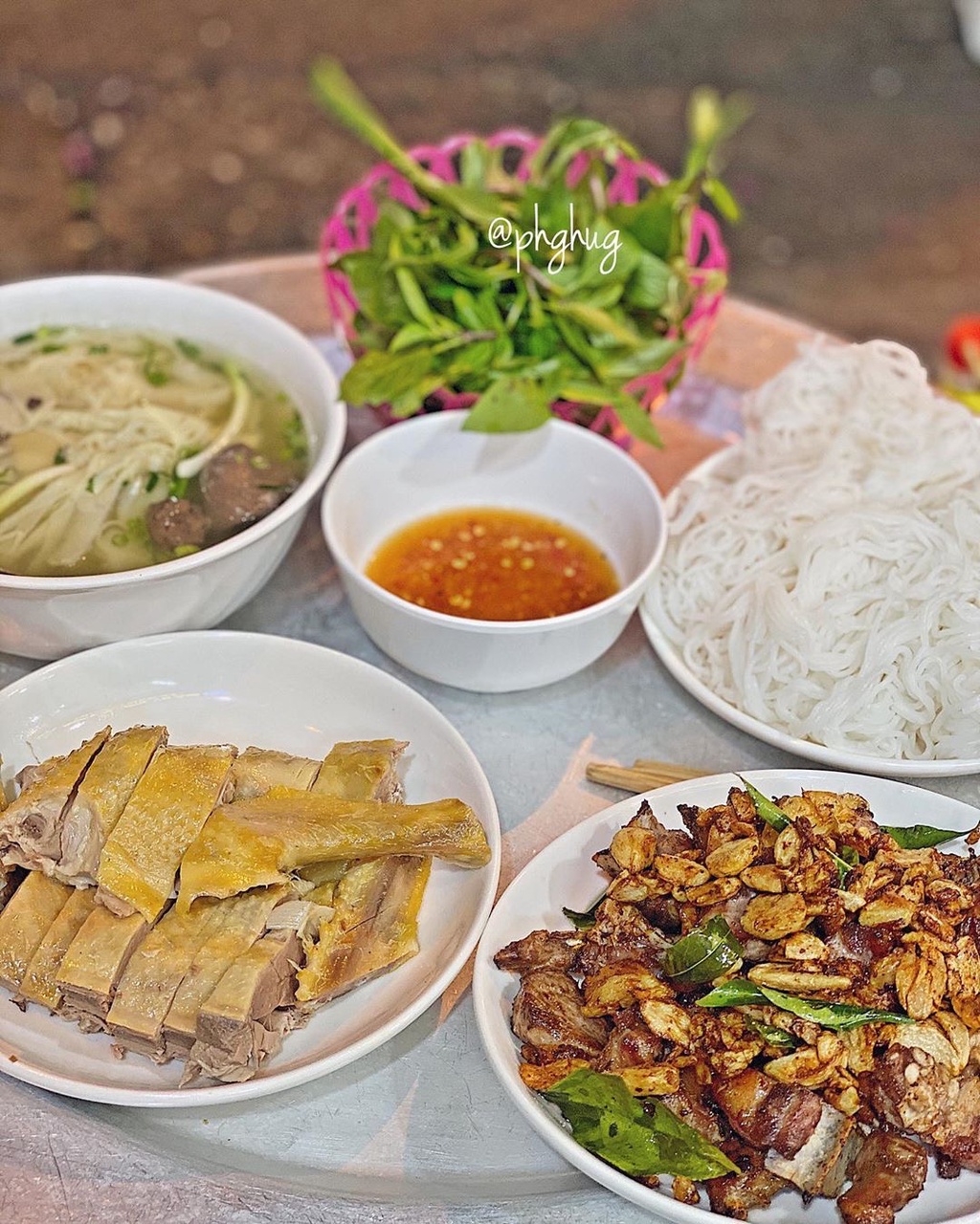 quán bún ngan hà nội