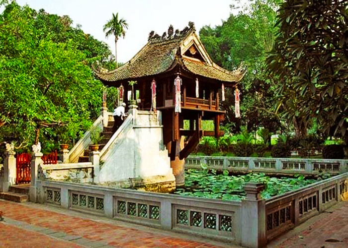 Famous sights in Hanoi