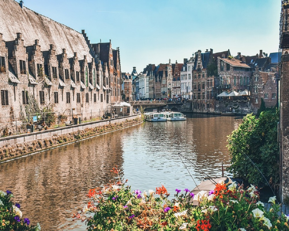 Khám phá thành phố Ghent trong lành không ô nhiễm