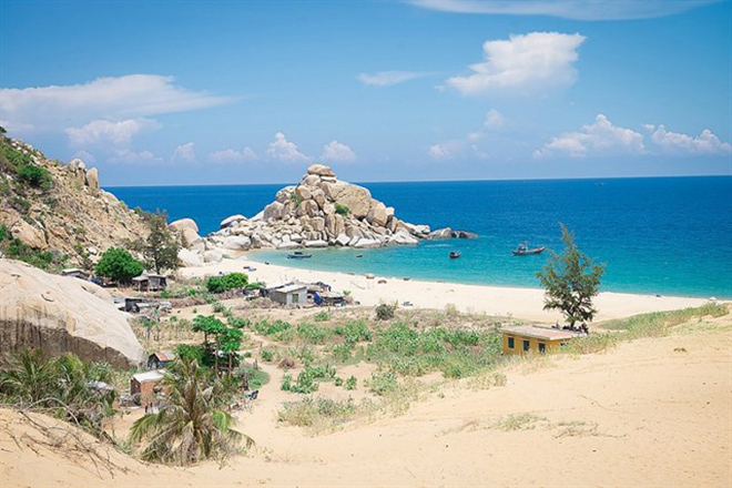 Beautiful tourist destination in Ninh Thuan