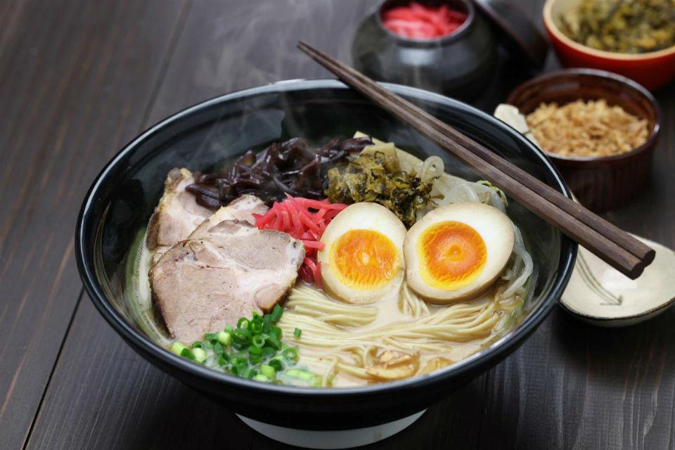 Spend a hot bowl of Ramen in spite of the cold