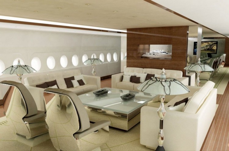 Airbus A380 được thiết kế tựa cung điện bầu trời