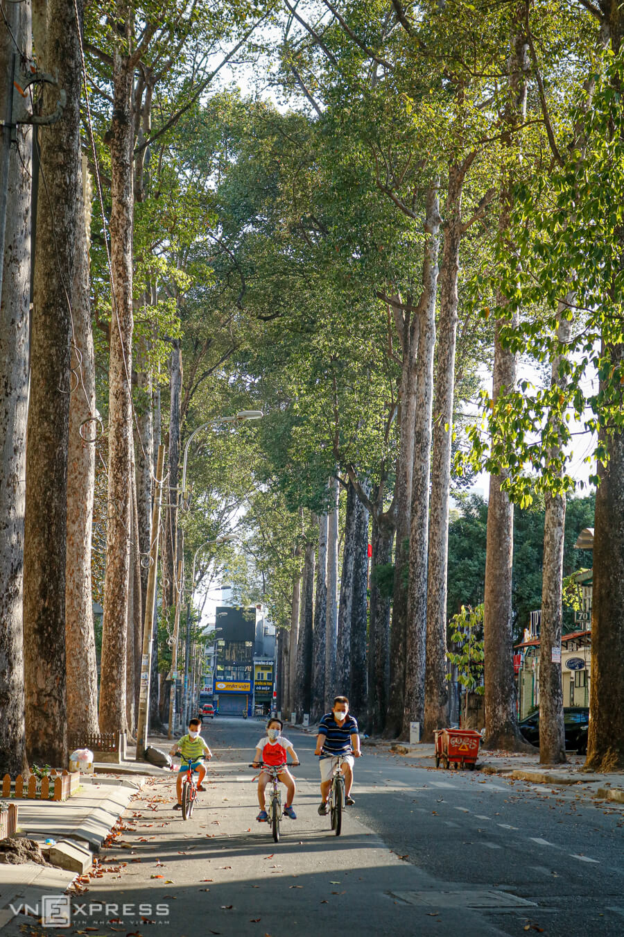 There was a strange peaceful Saigon during the Covid-19 epidemic season