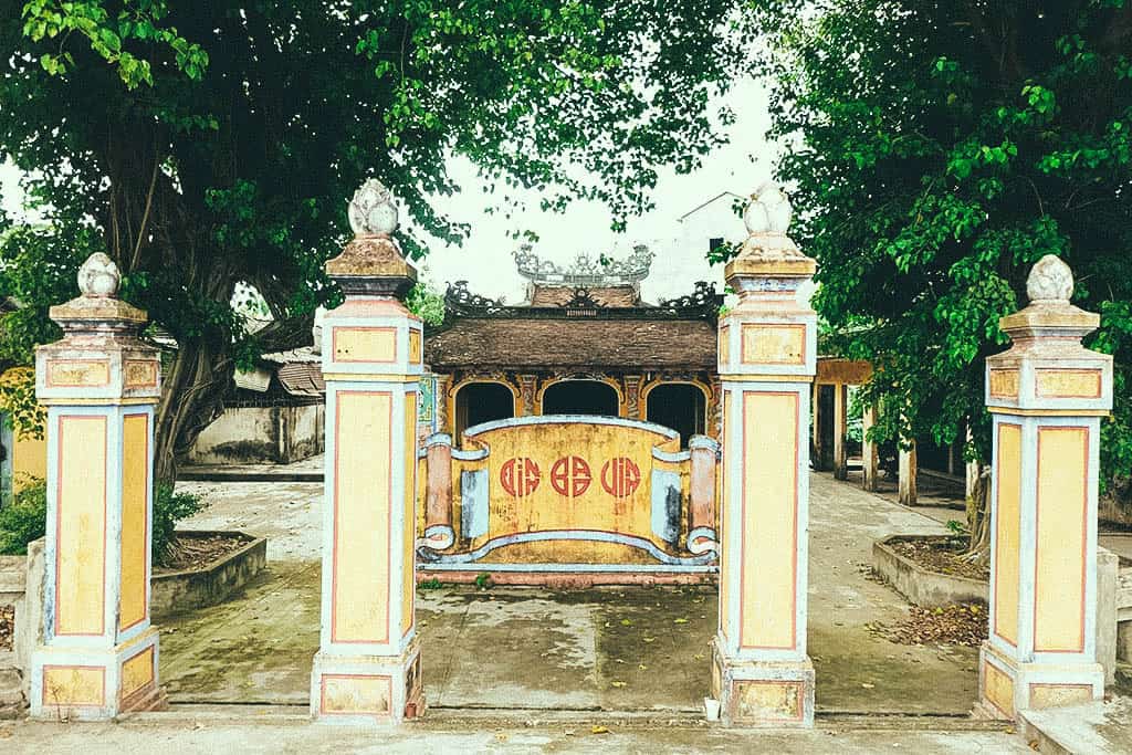 Đình làng Bao Vinh thờ Ngài khai canh họ Phạm