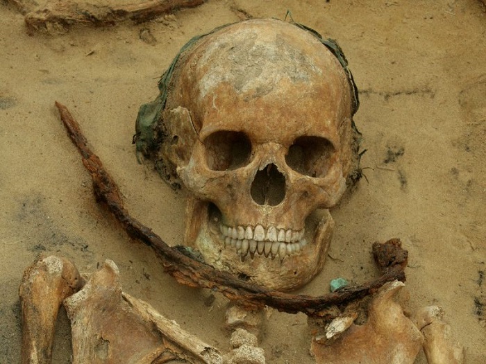 Bằng chứng về vampire được tìm thấy trong một nghĩa trang ở làng Drawsko