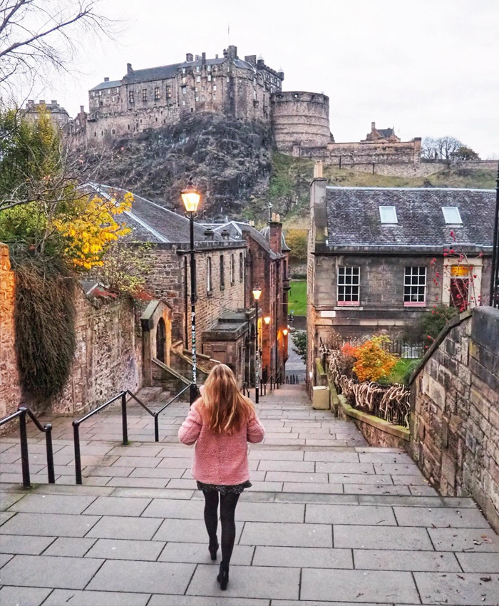 Lâu đài Edinburgh - Scotland