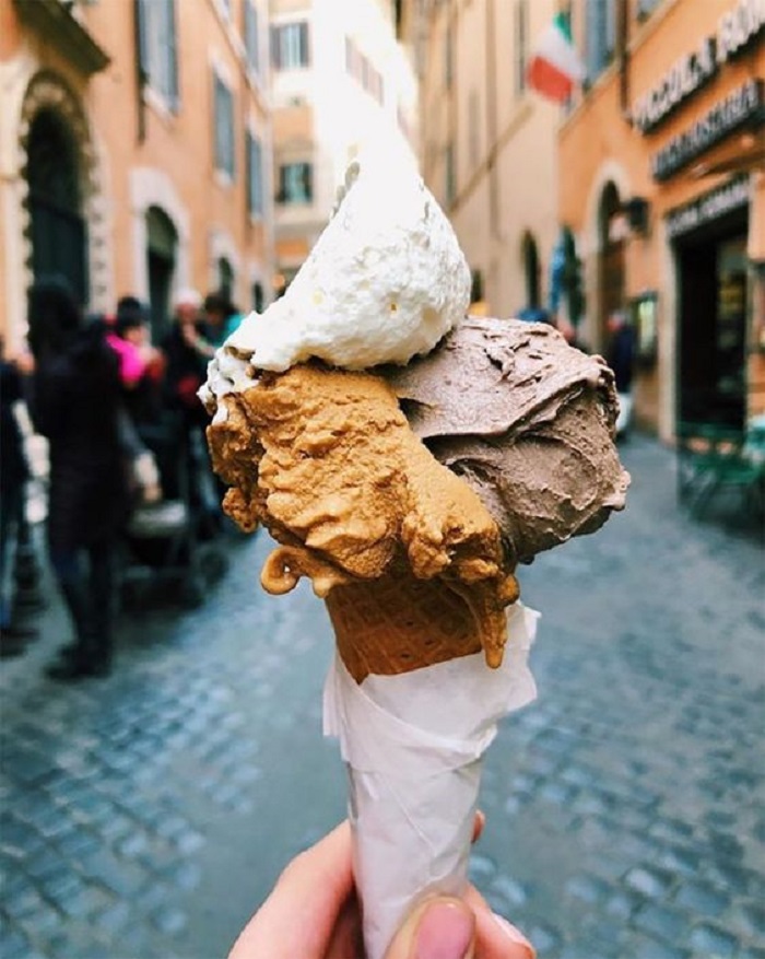 Gelato được đánh giá là loại kem ngon nhất thế giới