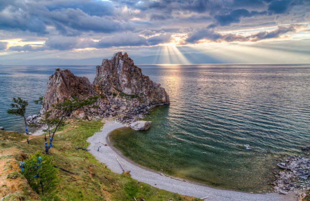 Озеро банное фото летом