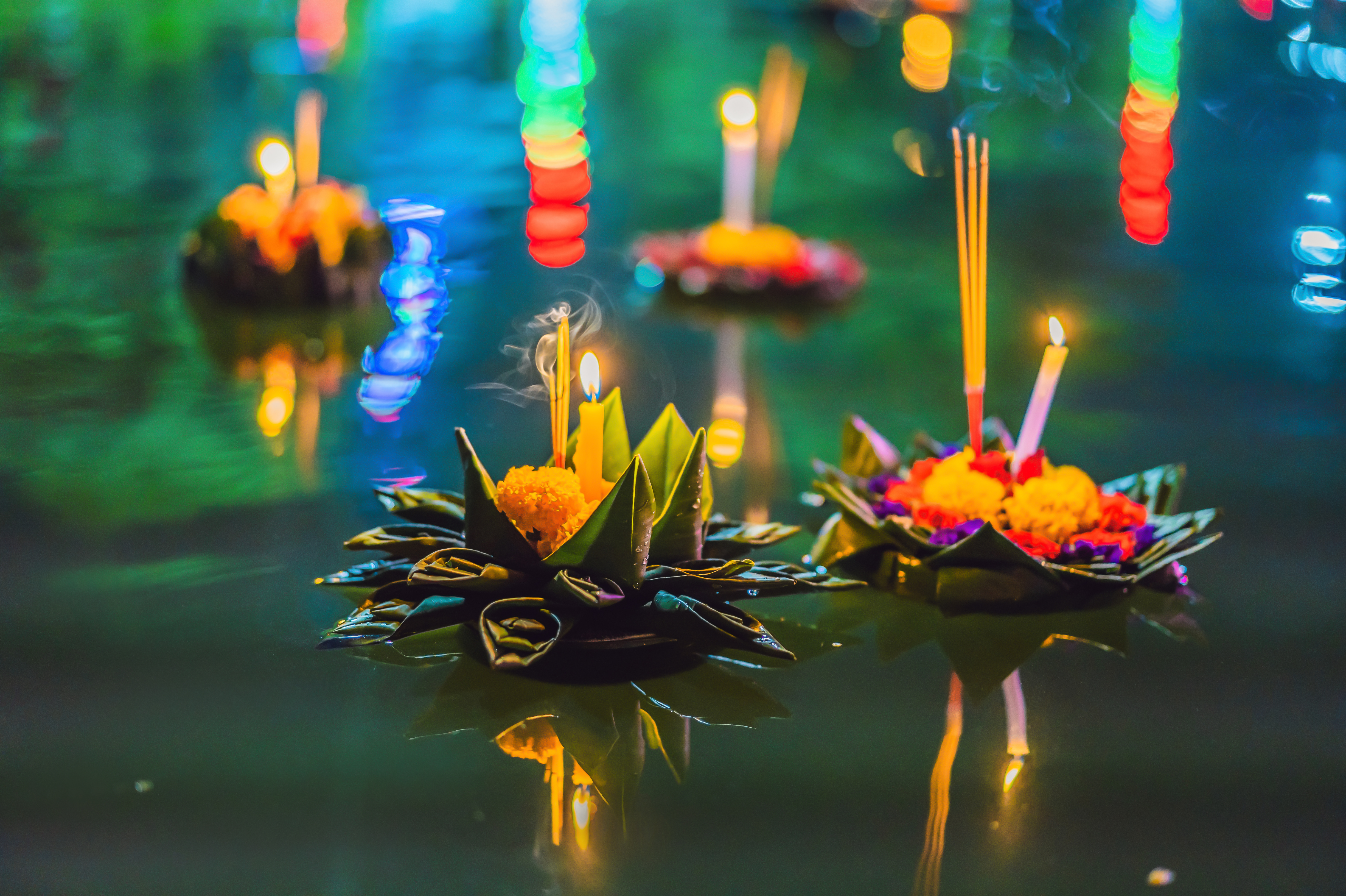 Lễ Hội Loy Krathong (Lễ Hội Hoa Đăng) (Nguồn ảnh: Sưu tầm)