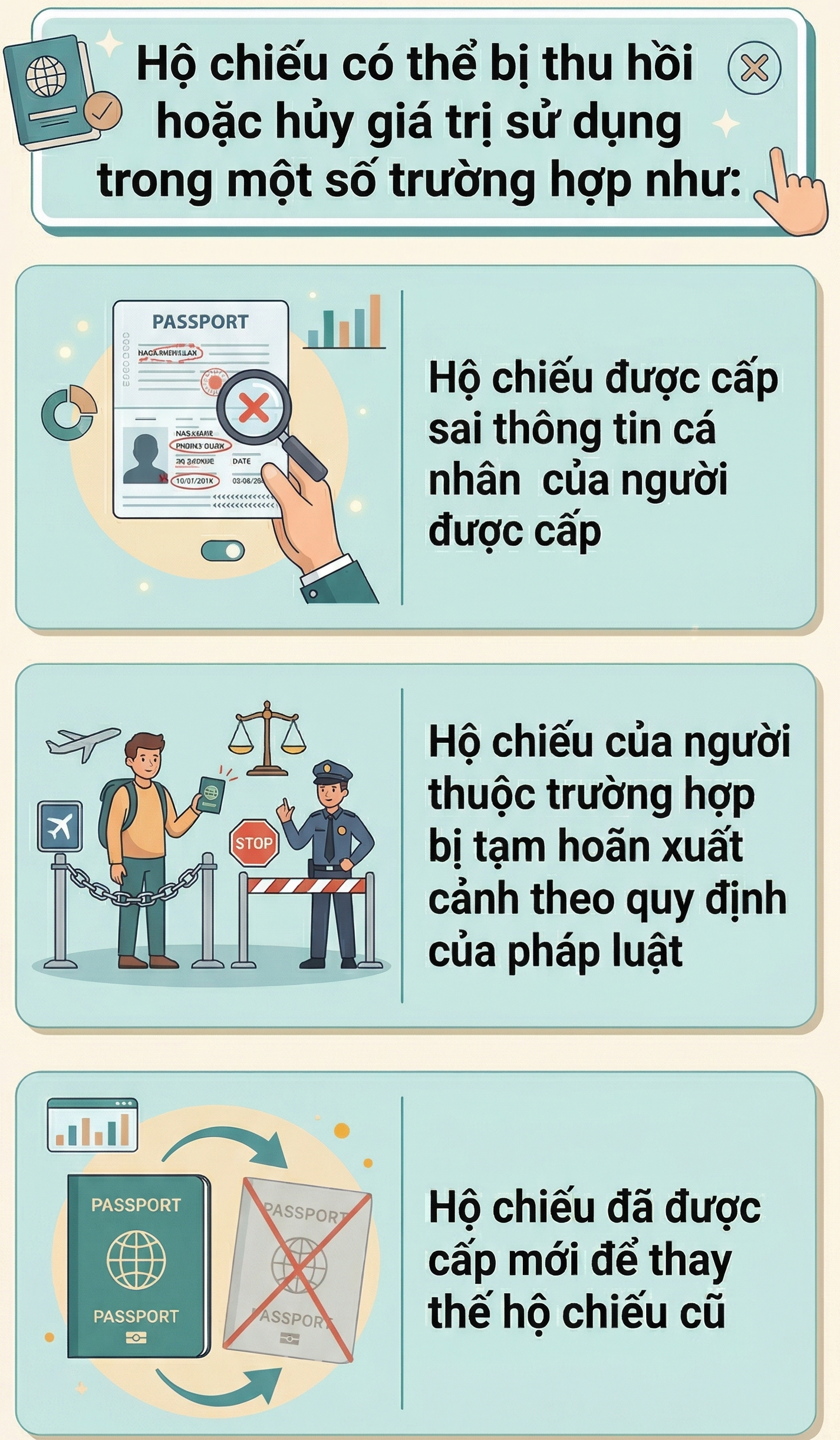 Quy định mới về hộ chiếu Việt Nam sẽ có hiệu lực từ 1/7/2026