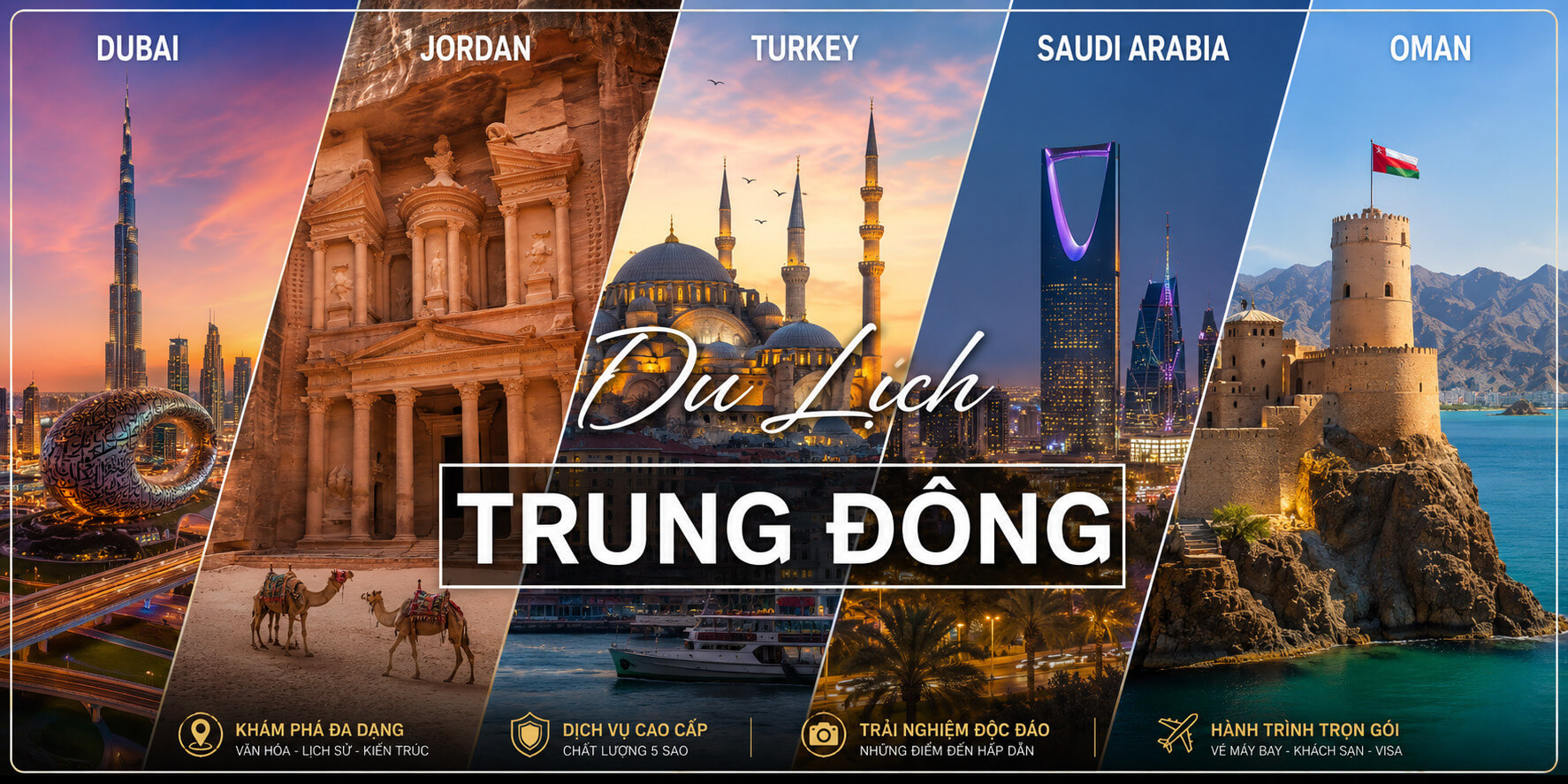 Du lịch Các nước Trung Đông