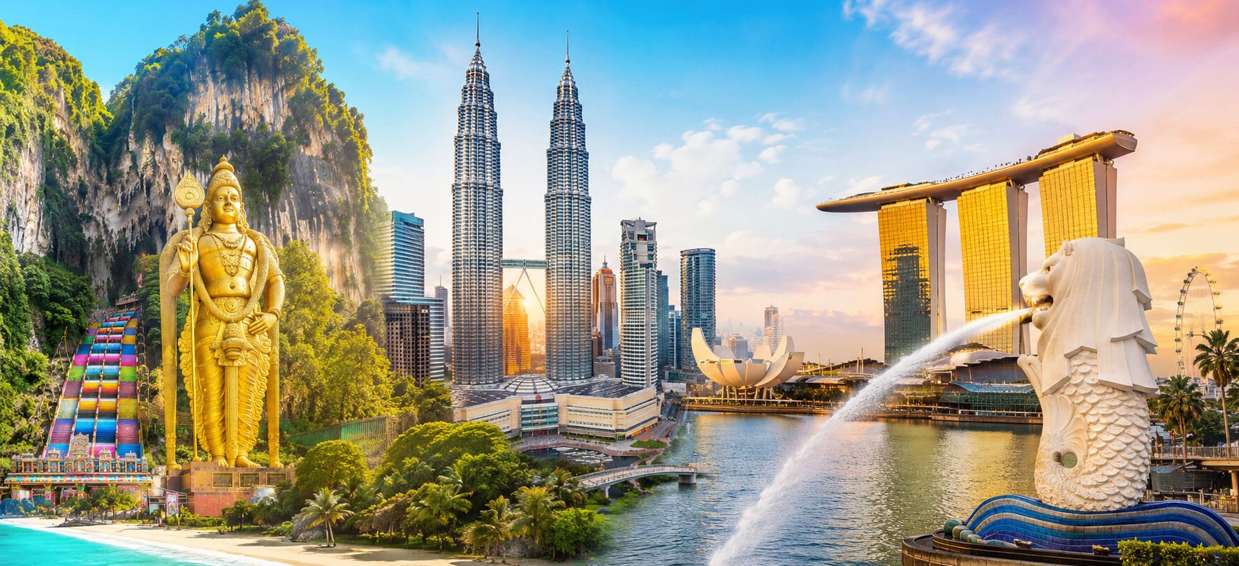 Du lịch Malaysia - Singapore