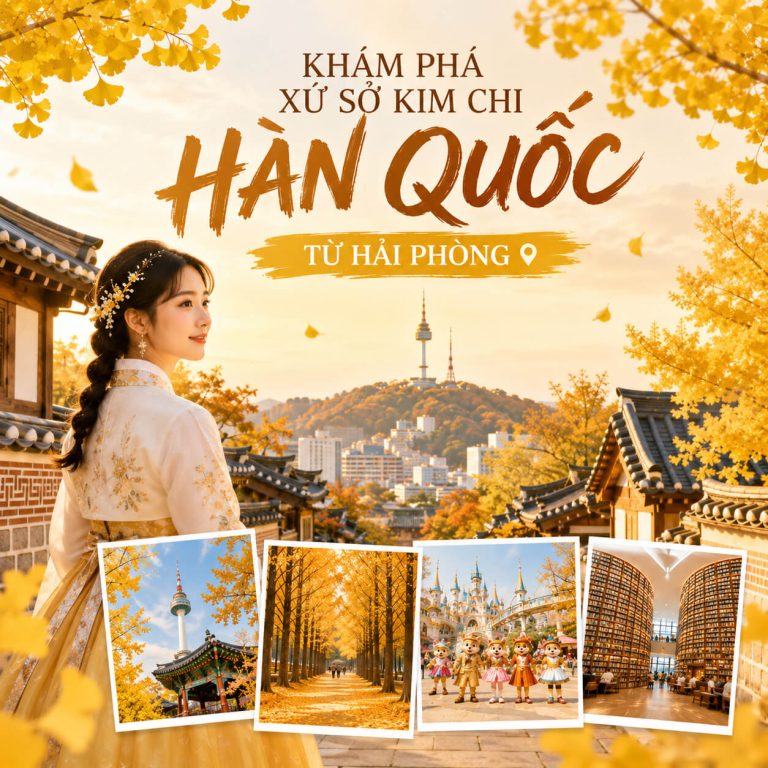 tour Hàn Quốc từ Hải Phòng